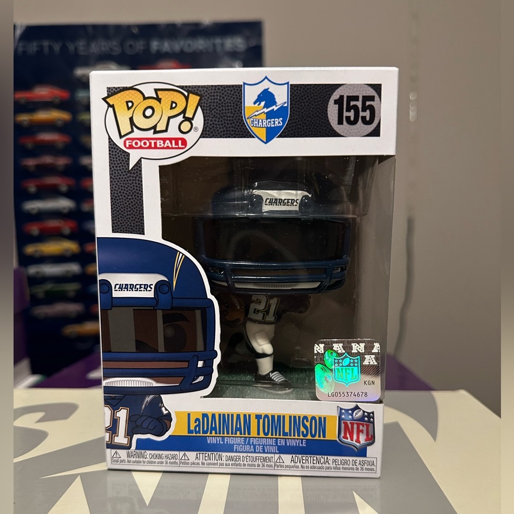 Funko Pop!- FOOTBALL: LaDainian Tomlinson #155 (BRAND NEW!)